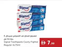 Istanbul Supermarket Signal Toothpaste Cavity Fighter Regular offer