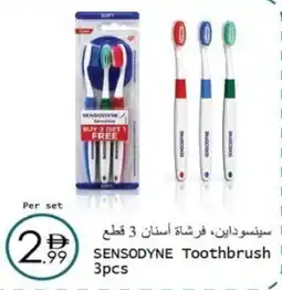 Wear Mart Sensodyne toothbrush 3pcs offer
