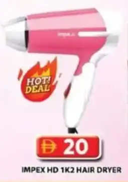 Grand Mall Sharjah Impex hd 1k2 hair dryer offer