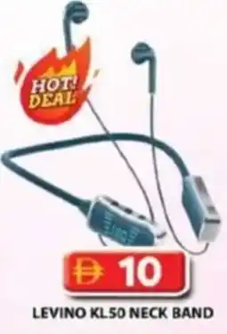 Grand Mall Sharjah Levino kl50 neck band offer