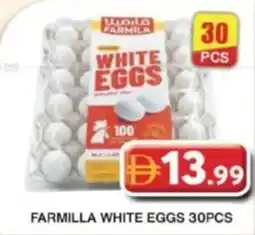 Grand Mall Sharjah Farmilla white eggs 30pcs offer