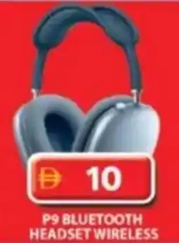 Grand Mall Sharjah P9 bluetooth headset wireless offer