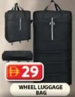 Grand Mall Sharjah Wheel luggage bag offer