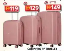 Grand Mall Sharjah Cabinpro pp trolley offer