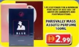 Grand Mall Sharjah Parisvally mass assotd perfume offer