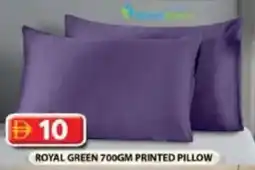 Grand Mall Sharjah Royal green printed pillow offer