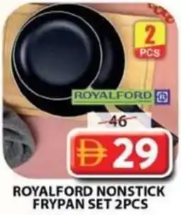 Grand Mall Sharjah Royalford nonstick frypan set 2pcs offer