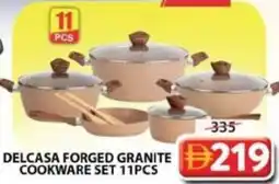 Grand Mall Sharjah Delcasa forged granite cookware set 11pcs offer
