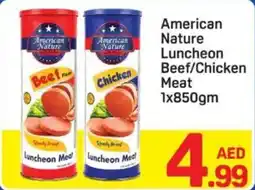 Day To Day American Nature Luncheon Beef/Chicken Meat offer