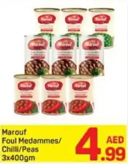 Day To Day Marouf Foul Medammes/ Chilli/Peas offer