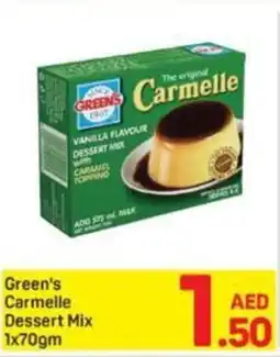 Day To Day Green's Carmelle Dessert Mix offer
