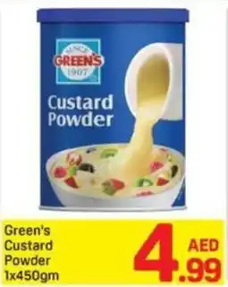 Day To Day Green's Custard Powder offer