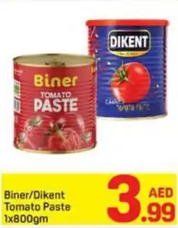 Day To Day Biner/Dikent Tomato Paste offer