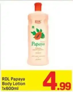 Day To Day RDL Papaya Body Lotion offer