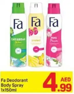 Day To Day Fa Deodorant Body Spray offer