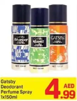 Day To Day Gatsby Deodorant Perfume Spray offer