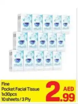 Day To Day Fine Pocket Facial Tissue offer