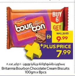 Abu Dhabi Coop Britannia Bourbon Chocolate Cream Biscuits offer