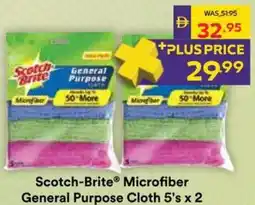 Abu Dhabi Coop Scotch-Brite Microfiber General Purpose Cloth offer