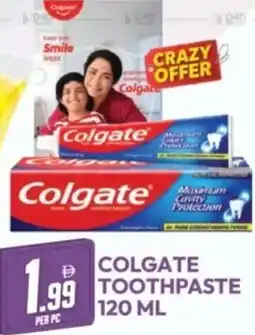 Dream Land Center Colgate toothpaste offer