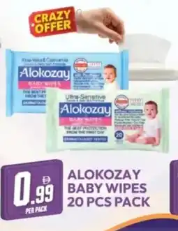 Dream Land Center Alokozay baby wipes offer