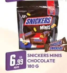 Dream Land Center Snickers minis chocolate offer