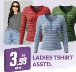 Dream Land Center Ladies tshirt asstd. offer