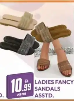 Dream Land Center Ladies fancy sandals asstd. offer