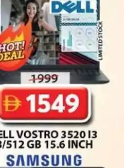 Grand Mall Sharjah Dell vostro 3520.13 8/512 gb 15.6 inch offer