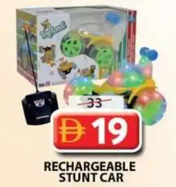 Grand Mall Sharjah Rechargeable stunt car offer
