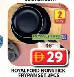 Grand Mall Sharjah Royalford nonstick frypan set offer