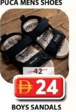 Grand Mall Sharjah Boys sandals offer
