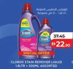 Lulu Hypermarket Clorox stain remover liquid offer