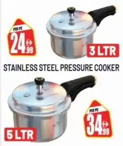 Dream Land Center Stainless steel pressure cooker offer