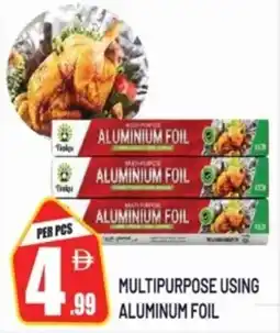 Dream Land Center Multipurpose using aluminium foil offer