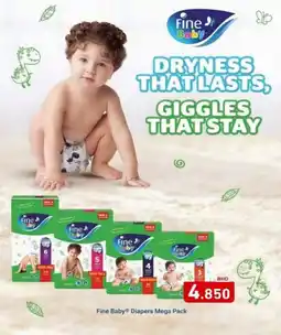 Aswaq Ramez Fine Baby Diapers Mega Pack offer