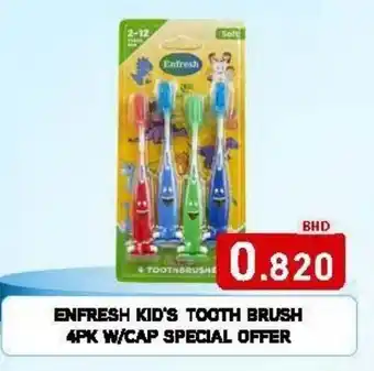 Aswaq Ramez Enfresh kid's tooth brush offer