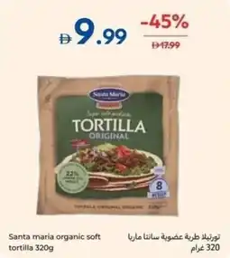 Carrefour Santa maria organic soft tortilla offer