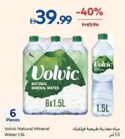 Carrefour Volvic Natural Mineral Water offer