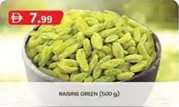 KM Trading Raisins green offer