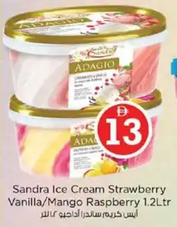 Nesto Sandra Ice Cream Strawberry Vanilla/Mango Raspberry offer
