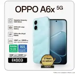 Nesto OPPO A6x 5G offer