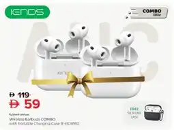 Nesto Wireless Earbuds COMBO with Portable Charging Case IE-BD8952 offer