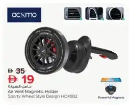 Nesto Air Vent Magnetic Holder Sporty Wheel Style Design HOX902 offer