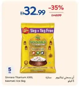Carrefour Sinnara Titanium XXXL basmati rice offer