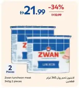 Carrefour Zwan luncheon meat offer