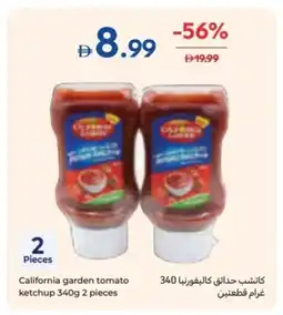 Carrefour California garden tomato ketchup offer