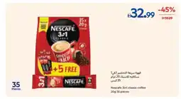 Carrefour Nescafe 3in1 classic coffee offer