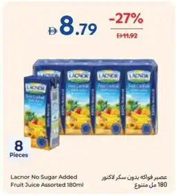 Carrefour Lacnor No Sugar Added Fruit Juice Assorted offer