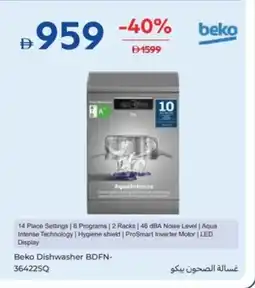 Carrefour Beko Dishwasher BDFN- 36422SQ offer